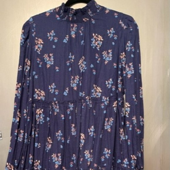 Free People Petit Fours boho babydoll mini Dress - Picture 2 of 14